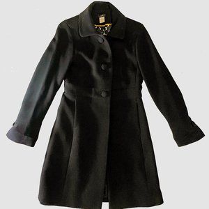 J. Crew Black Women's Wool Coat
